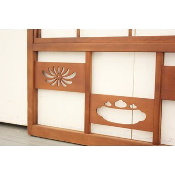 透かし模様雪見障子戸　F216 