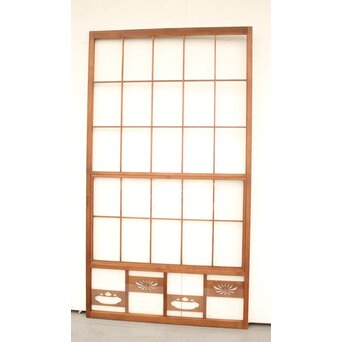 透かし模様雪見障子戸　F216 