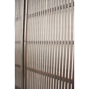 煤黒格子戸 2枚1組　L970 