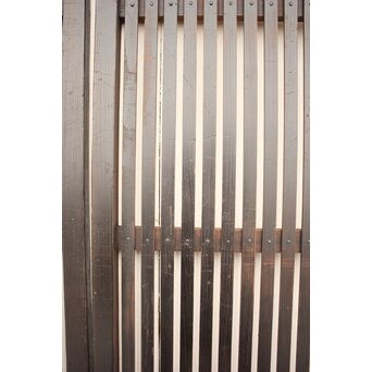 煤黒格子戸 2枚1組　L970 