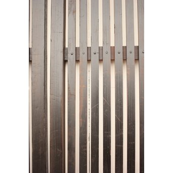 煤黒格子戸 2枚1組　L970 