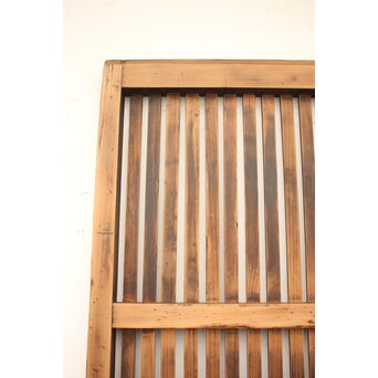 煤黒格子戸 2枚1組　L970 