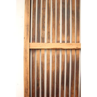 煤黒格子戸 2枚1組　L970 