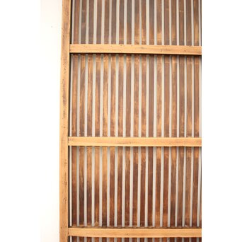 煤黒格子戸 2枚1組　L970 