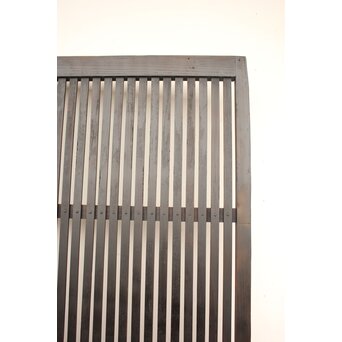 煤黒格子戸 2枚1組　L970 