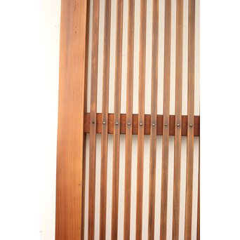 白木 ダイアガラス格子戸 2枚1組　L971 