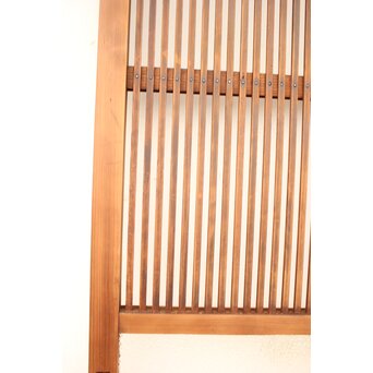 白木 ダイアガラス格子戸 2枚1組　L971 