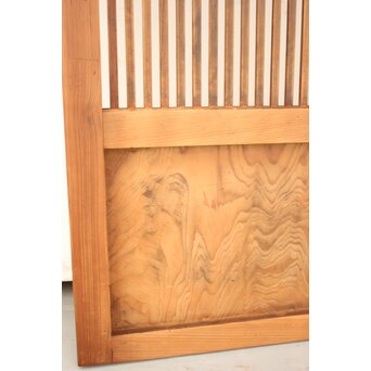 白木 ダイアガラス格子戸 2枚1組　L971 