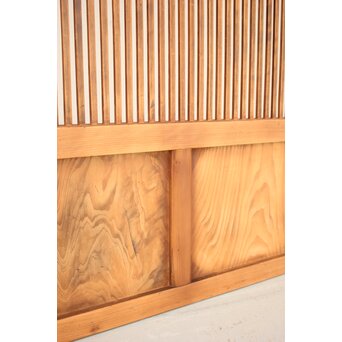 白木 ダイアガラス格子戸 2枚1組　L971 