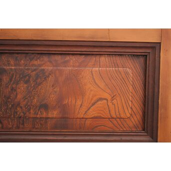 釘無 背面ガラス仕様 格子戸 2枚1組　L972 