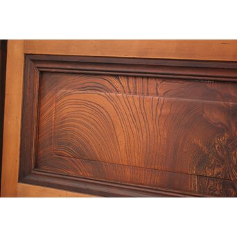 釘無 背面ガラス仕様 格子戸 2枚1組　L972 