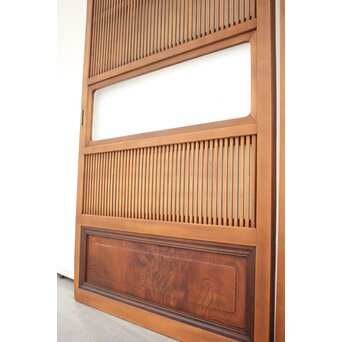 釘無 背面ガラス仕様 格子戸 2枚1組　L972 