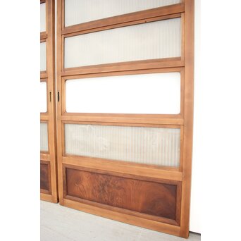 釘無 背面ガラス仕様 格子戸 2枚1組　L972 