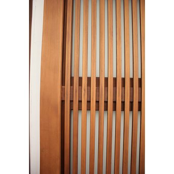 釘無 背面ガラス仕様 格子戸 2枚1組　L972 