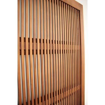 釘無 背面ガラス仕様 格子戸 2枚1組　L972 