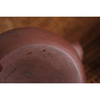 清末 紫砂朱泥急須/茶壷 120ml　P109 