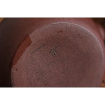 清末 紫砂朱泥急須/茶壷 120ml　P109 