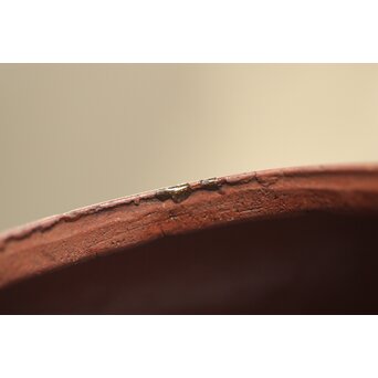 清末 紫砂朱泥急須/茶壷 120ml　P109 