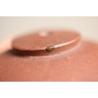 清末 紫砂朱泥急須/茶壷 120ml　P109 