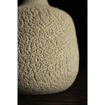 松井康成 練上嘯裂花入/徳利　P110 