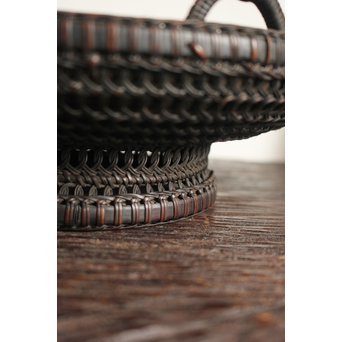 早川尚古斎 箱 唐物写 果物籠　U068 