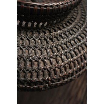 早川尚古斎 箱 唐物写 果物籠　U068 