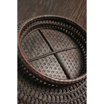 早川尚古斎 箱 唐物写 果物籠　U068 