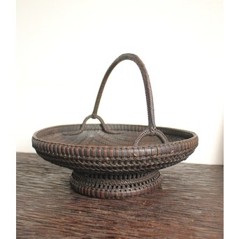 早川尚古斎 箱 唐物写 果物籠　U068 