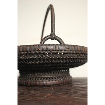 早川尚古斎 箱 唐物写 果物籠　U068 