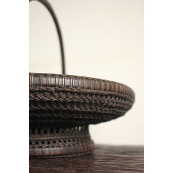 早川尚古斎 箱 唐物写 果物籠　U068 