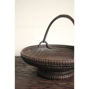 早川尚古斎 箱 唐物写 果物籠　U068 