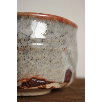 若尾利貞 鼠志野茶碗　P112 