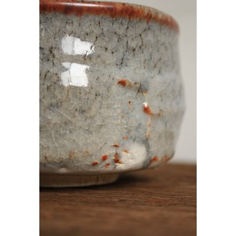 若尾利貞 鼠志野茶碗　P112 
