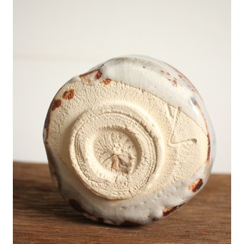 若尾利貞 鼠志野茶碗　P112 