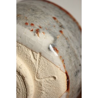 若尾利貞 鼠志野茶碗　P112 