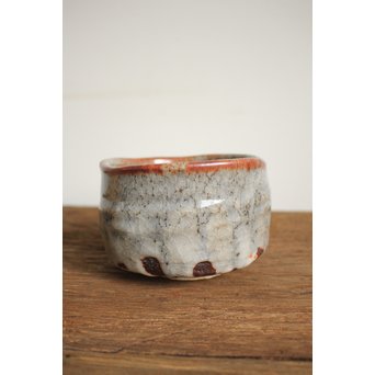 若尾利貞 鼠志野茶碗　P112 