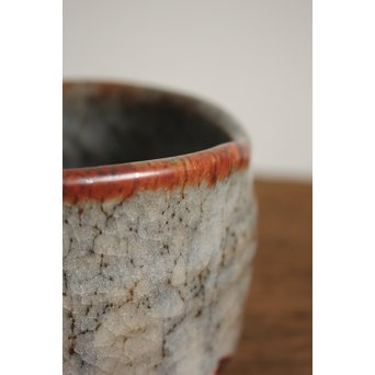 若尾利貞 鼠志野茶碗　P112 