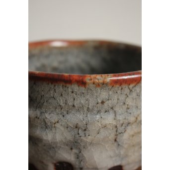 若尾利貞 鼠志野茶碗　P112 