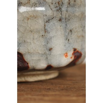 若尾利貞 鼠志野茶碗　P112 