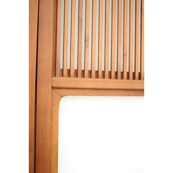 背面ガラス仕様 細身格子戸 4枚1組　L974Y 