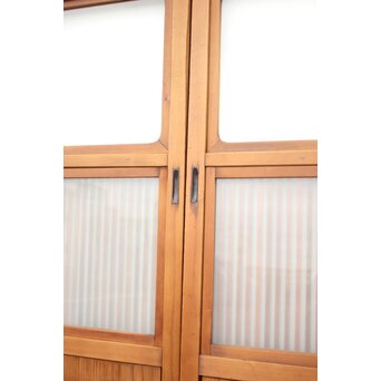 背面ガラス仕様 細身格子戸 4枚1組　L974Y 