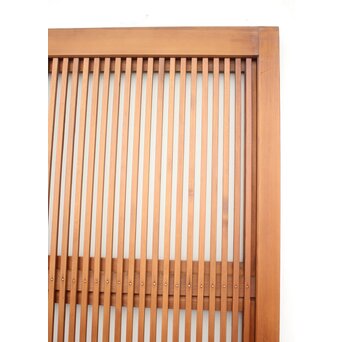 背面ガラス仕様 細身格子戸 4枚1組　L974Y 