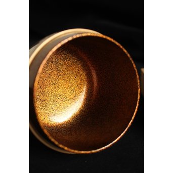 今日庵 裏千家十五代/鵬雲斎 宗室 塩釜蒔絵大棗　Q044 