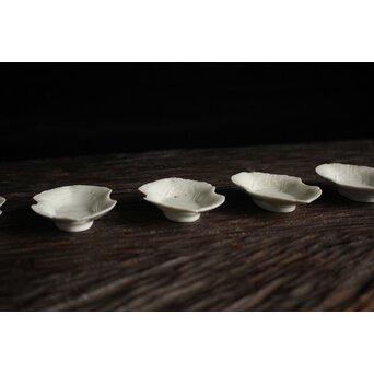 南京白磁豆皿 5枚　P113 