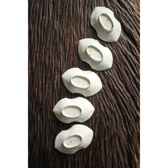 南京白磁豆皿 5枚　P113 