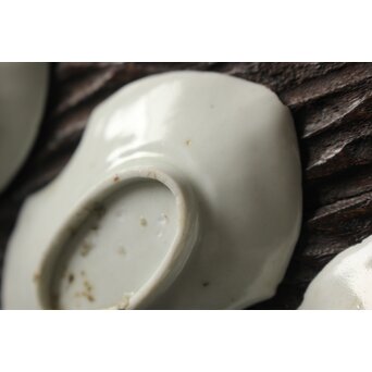 南京白磁豆皿 5枚　P113 