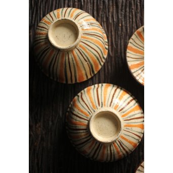 麦藁手 瀬戸蓋碗 2客1組　P114 