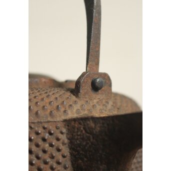 釜師 高橋因幡 あられ銚子/湯沸　M111 