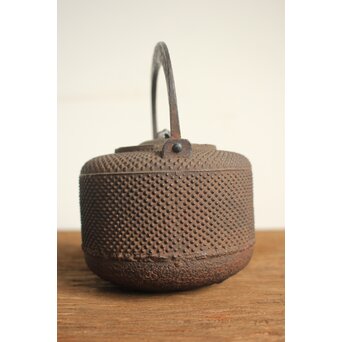 釜師 高橋因幡 あられ銚子/湯沸　M111 