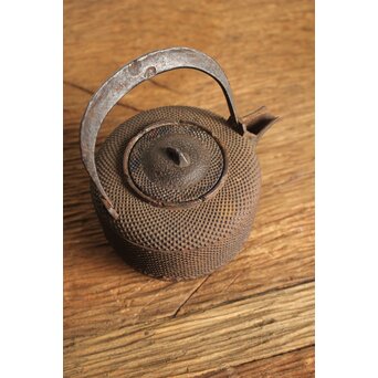 釜師 高橋因幡 あられ銚子/湯沸　M111 